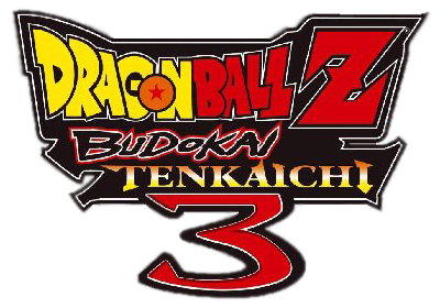 Dragon Ball Z 3 title screen for Playstation 2